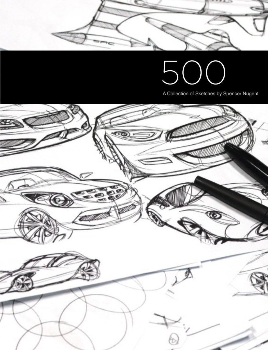 500 A Collection of Sketches by Spencer Nugent