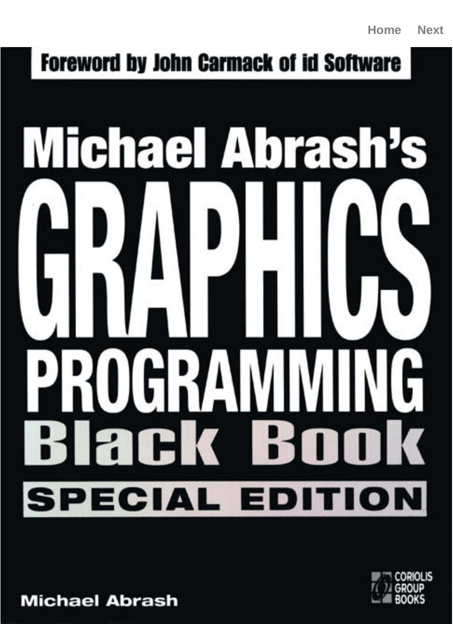 Michael Abrash’s Graphics Programming Black Book