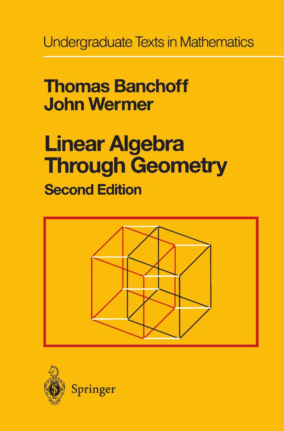 Linear Algebra Through Geometry
