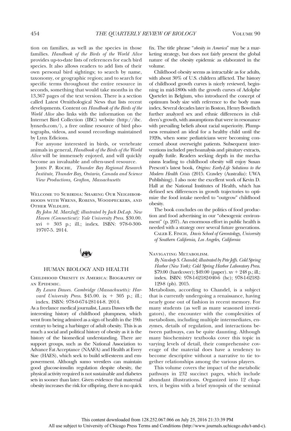 Navigating Metabolism by Navdeep S. Chandel