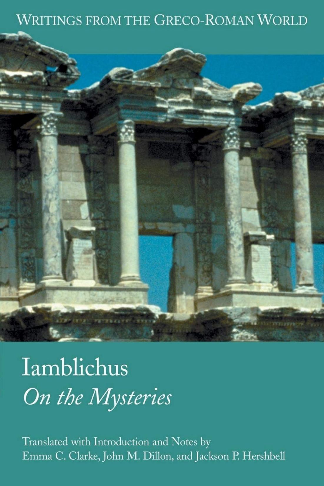 Iamblichus, De Mysteriis